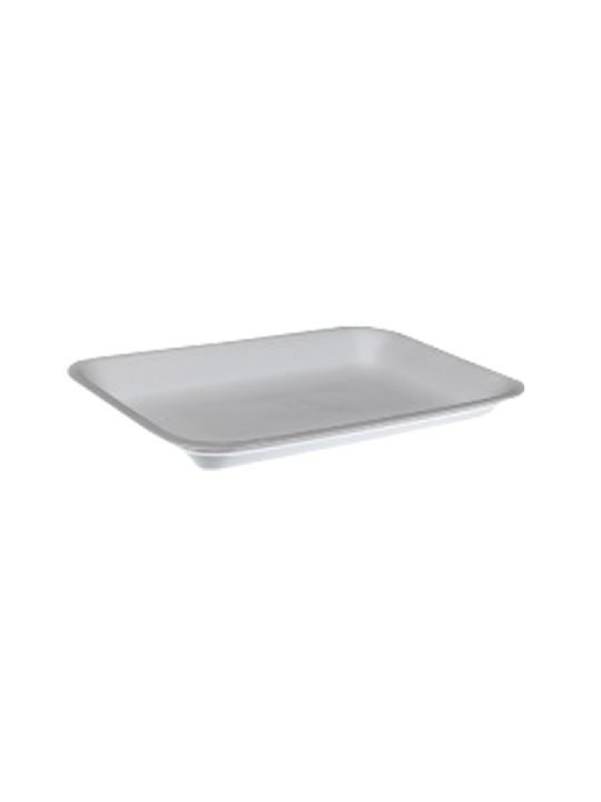 Bandeja Isopor Rasa Crl-001 150X150X18Mm Copobras Term - Pacote C/100 Un