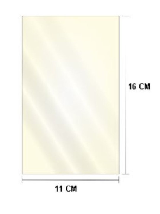 Saco Plastico Cristal Pp 11X16X005 Incor - Kilo