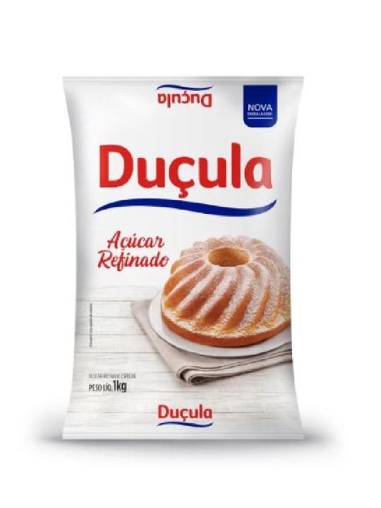 Açucar Refinado Duçula 1Kg - Unidade