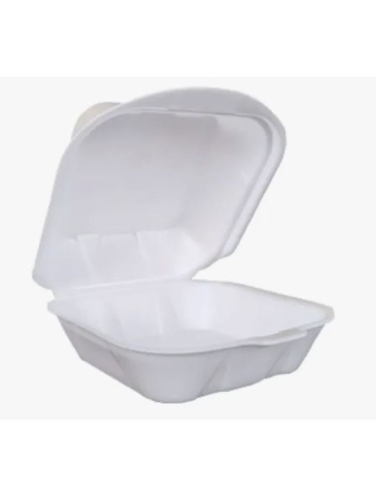 Hamburgueira Isopor Ch-002 146X146X68Mm Copobras - Pacote C/100 Un