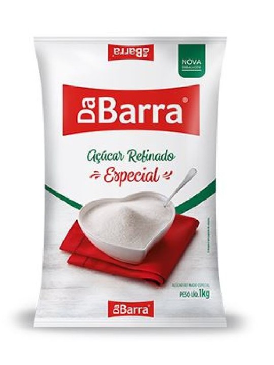 Açucar Refinado Dabarra 1Kg - Pacote