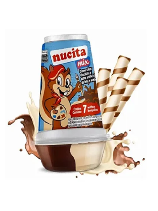 Nucita Mix Copo C/Waffer Choc/Avela 42Gr Nucita - Unidade