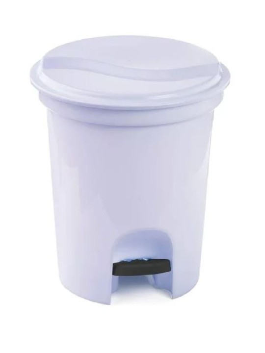 Lixeira C/Pedal 13Lt 325X270X320Mm Ref.182 Plasvale - Unidade