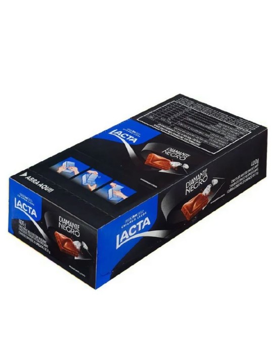 Chocolate Diamante Negro Display 20X20Gr Lacta - Display C/20Un