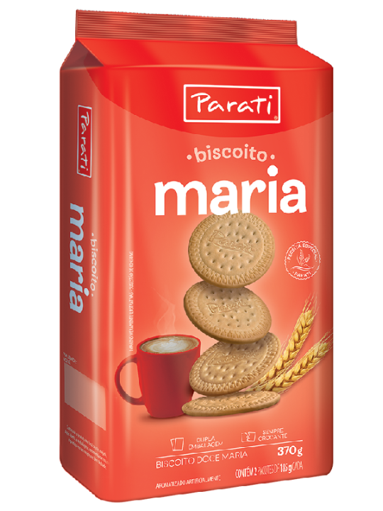 Biscoito Maria 370Gr Parati - Pacote
