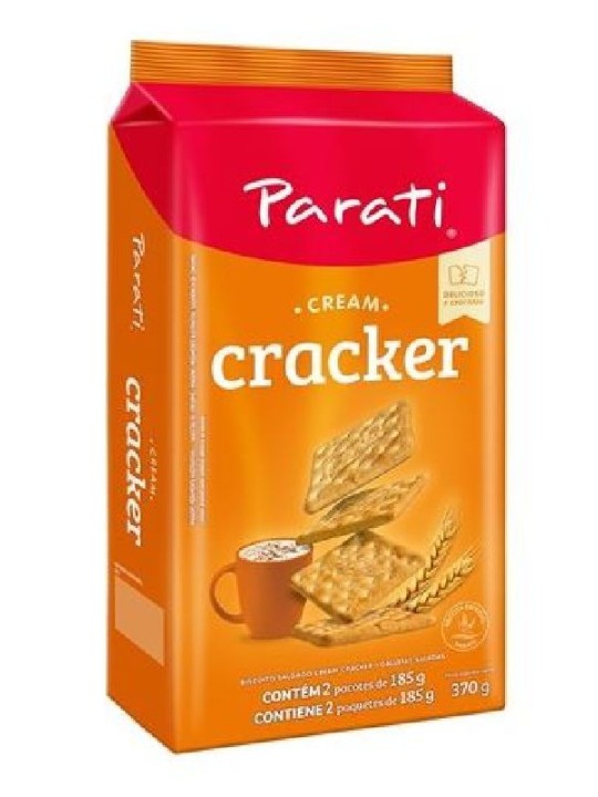 Biscoito Cream Cracker 370Gr