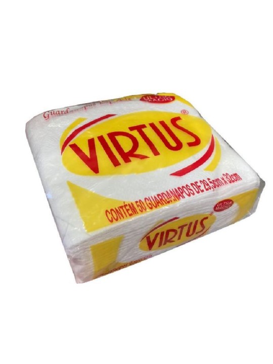 Guardanapo Mesa 29,5X32Cm Virtus - Pacote C/50 Un