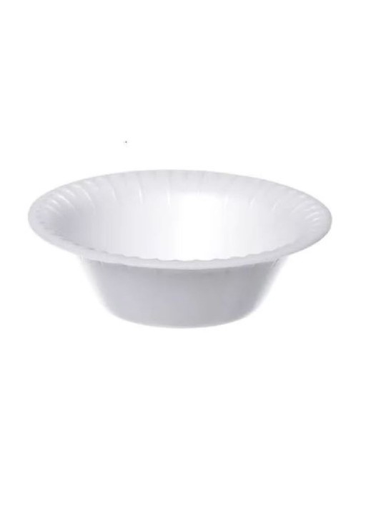 Pote Cumbuca Isopor 15Cm Fundo Br 15X4Cm Cmb-015 Copobras Term - Pacote C/20 Un