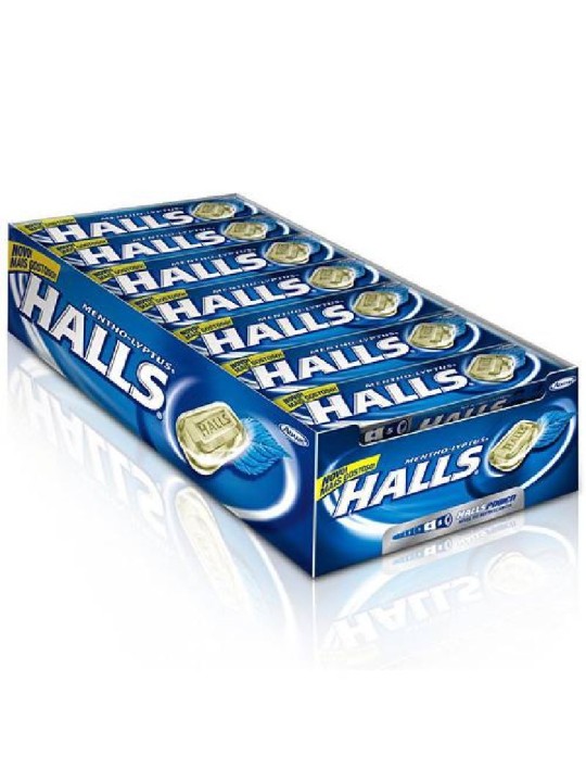 Halls Mentol Azul C/21 Und