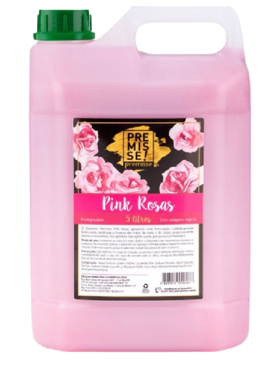 Sabonete Liquido Pink Rosas 5Lt Premisse - Unidade