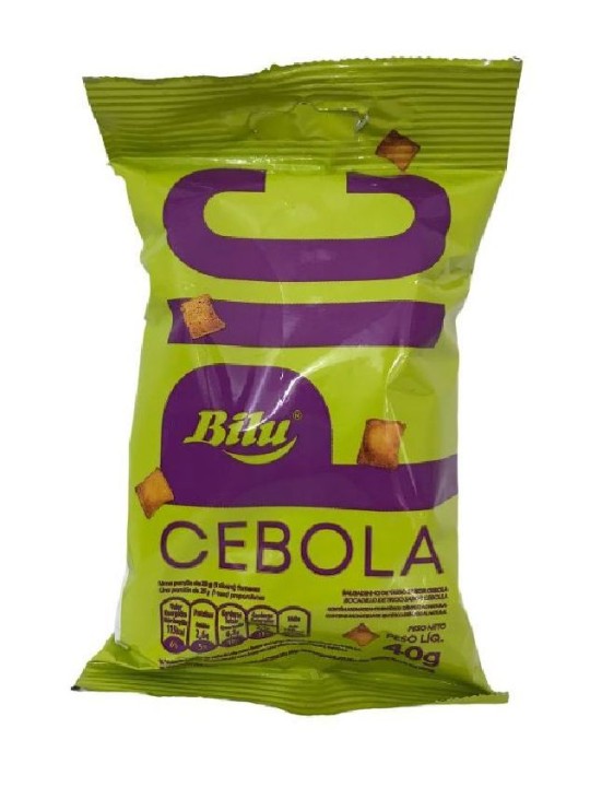 Biluzitos Premium Cebola 40Gr Bilu - Pacote