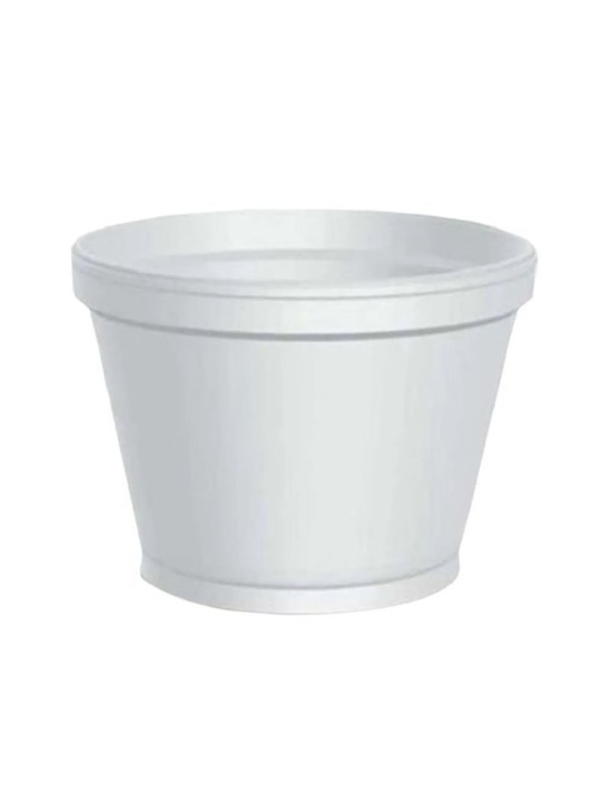 Pote Isopor Branco 360Ml Eps C/25 Un Pt-360 Copobras Term - Pacote C/25 Un