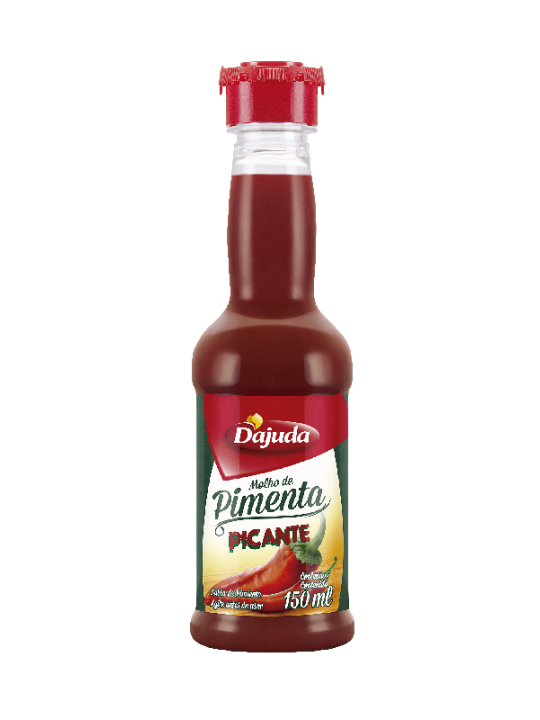 Molho Pimenta Picante Pet 150Ml Dajuda - Unidade