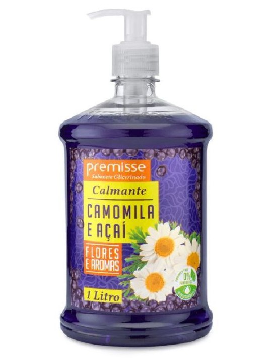 Sabonete Liquido Acai E Camomila 1Lt Premisse - Unidade