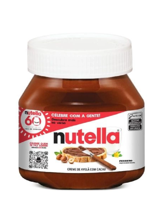 Nutella Ferrero Creme De Avela C/Cacau 140Gr