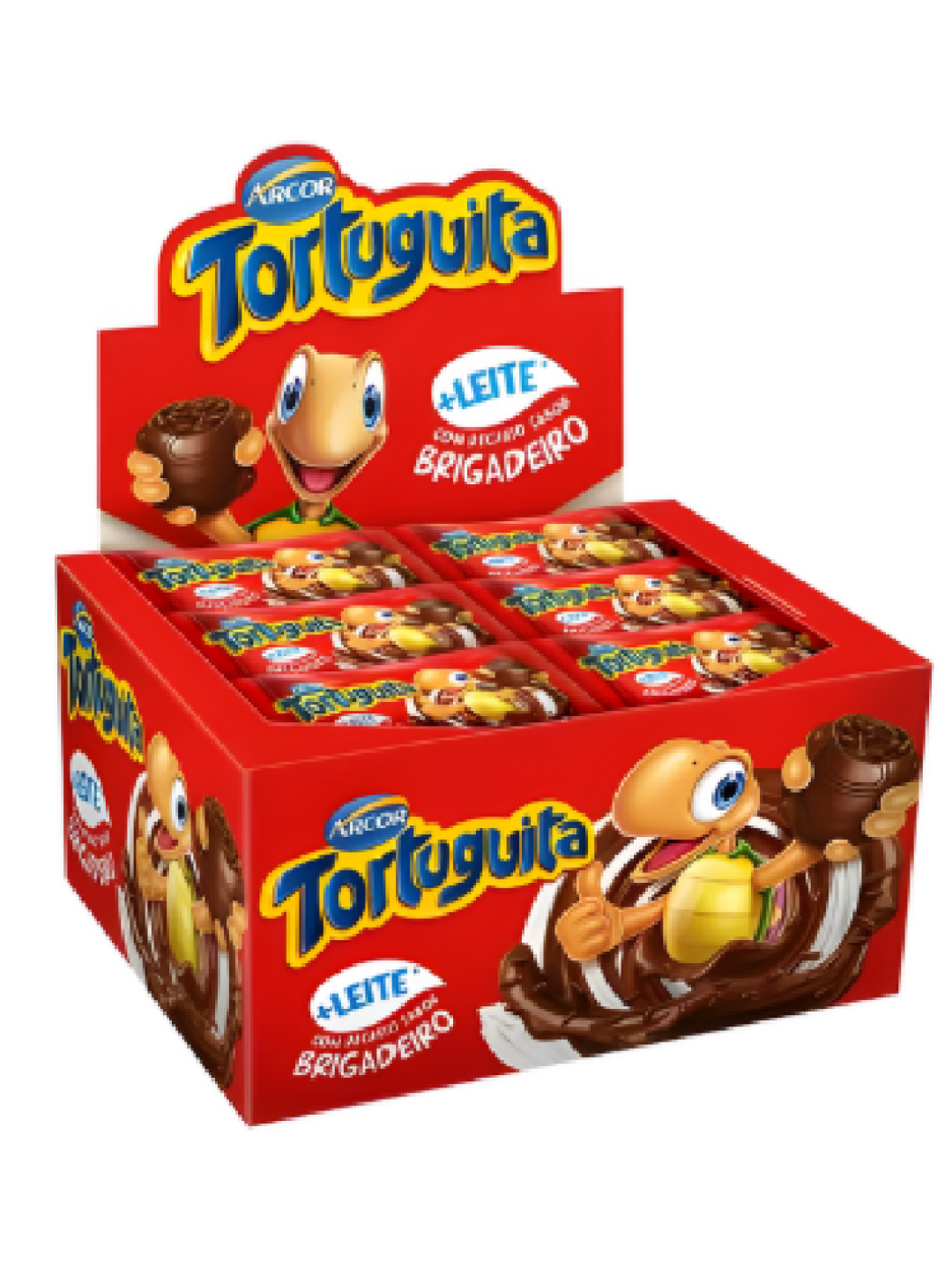 Chocolate Tortuguita Brigadeiro 24X15,5Gr Arcor - Caixa Chocolate Tortuguita Brigadeiro 24X15,5Gr Arcor - Caixa