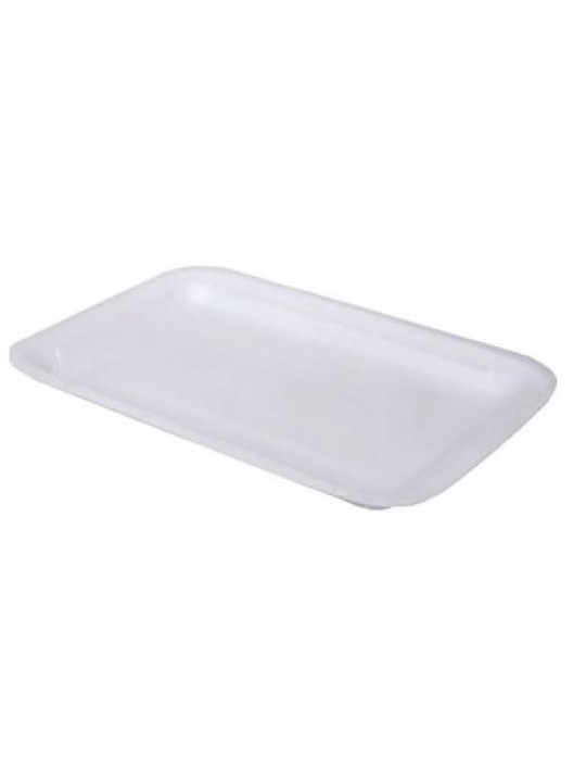 Bandeja Isopor Eps Fr02 14,5X21X1,5Cm