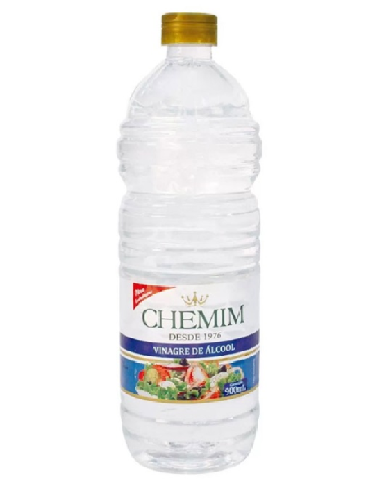 Vinagre Alcool Pet 900Ml Chemim - Unidade