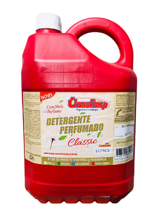 Detergente Perfumado P/Maos Classic Frutas Vermelhas 5Lt Classlimp - Unidade