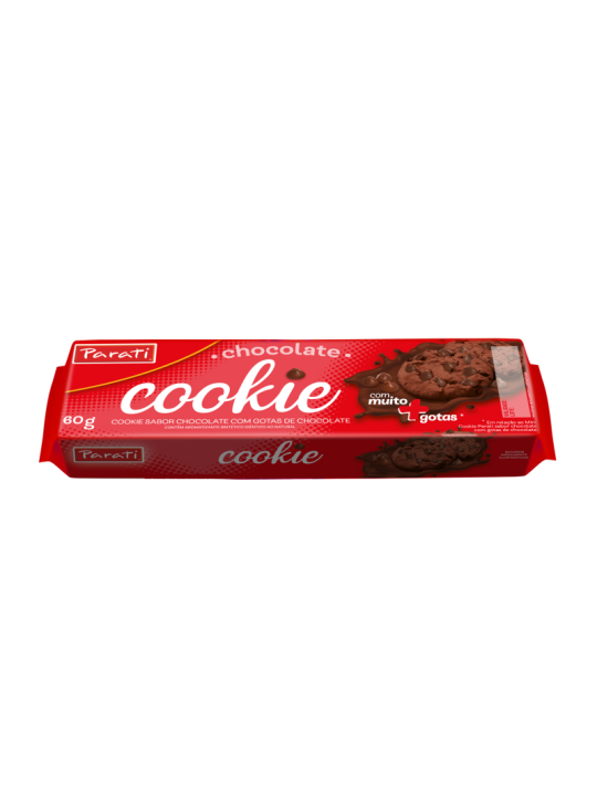 Biscoito Cookie Chocolate 60Gr Parati - Pacote