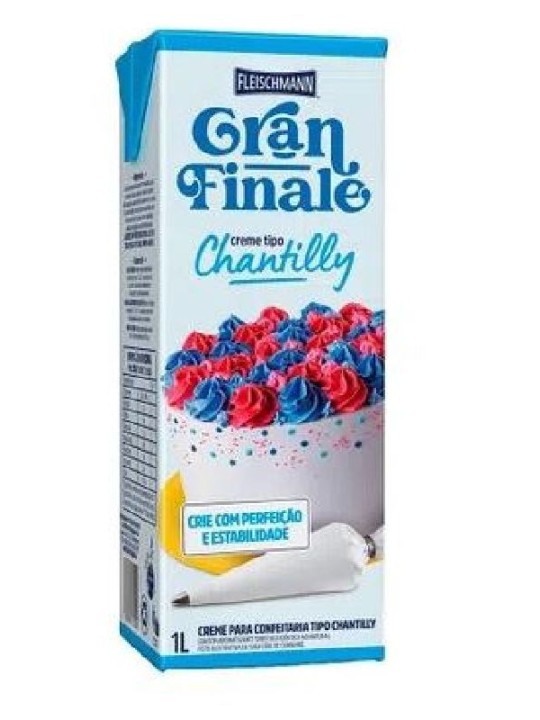 Chantilly Creme Confeitaria 1Lt Fleischmann - Unidade