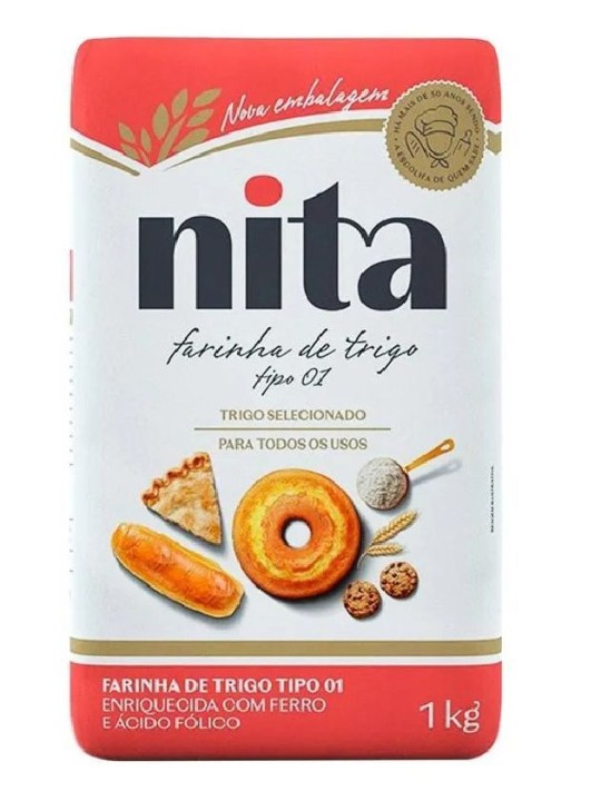 Farinha De Trigo 1Kg - Kilo