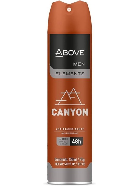 Desodorante Antitranspirante Elements Canyon 150Ml/90G Above - Unidade