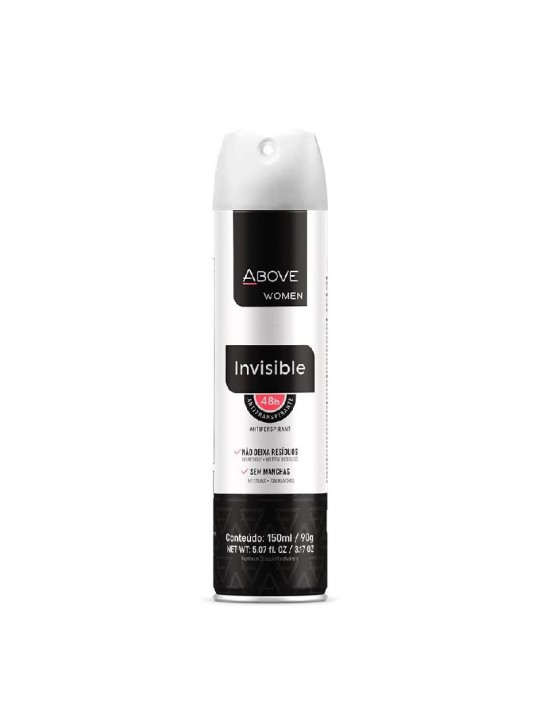 Desodorante Antitranspirante Invisible Woman 150Ml/90G Above - Unidade