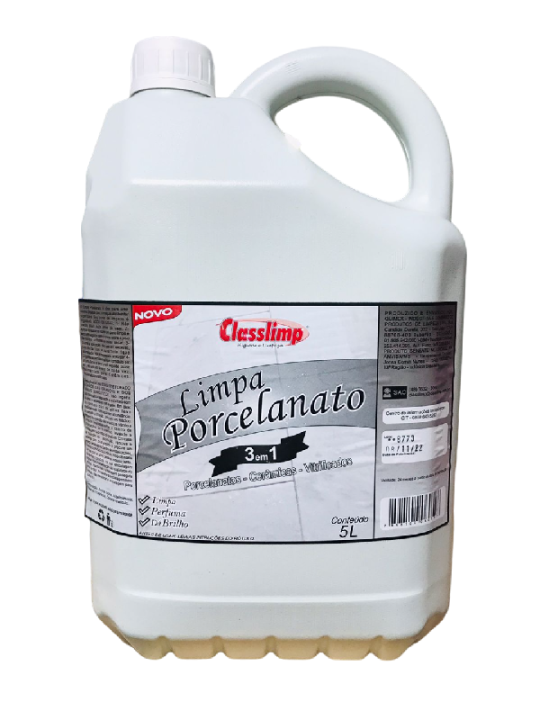 Limpa Porcelanato 3X1 5 Litros Classlimp - Unidade