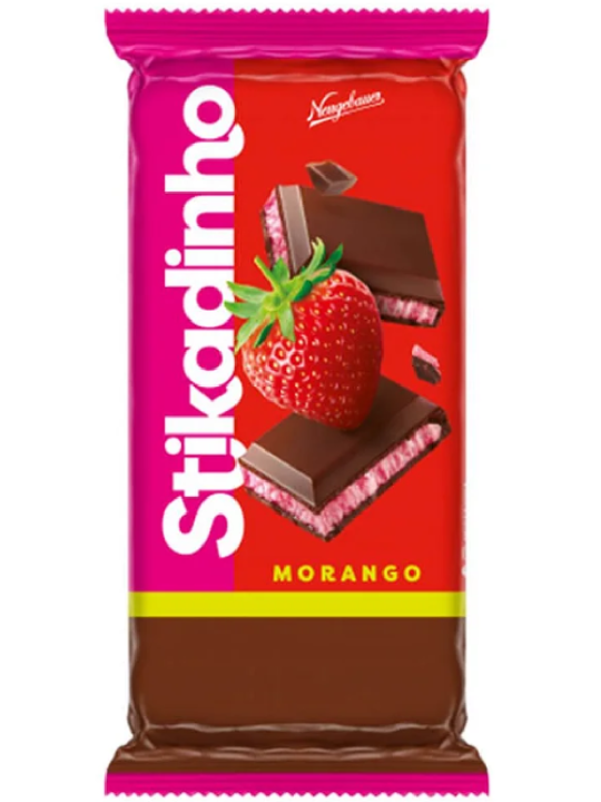 Barra Chocolate Stikadinho 12X70Gr 840Gr Neugebauer - Display C/12