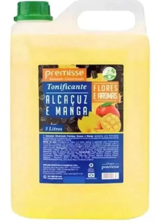 Sabonete Liquido Cosmetico Alcacuz E Manga 5Lt - Unidade