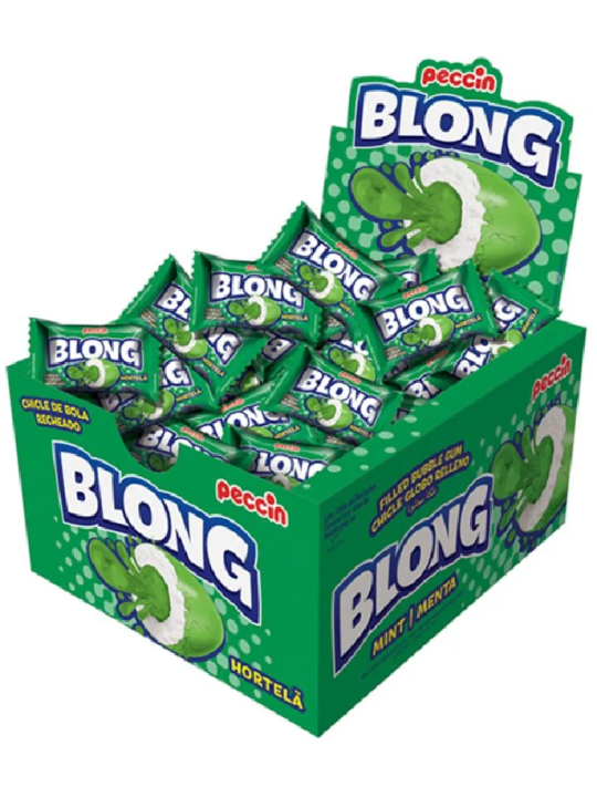 Chicle Blong Hortela C/40 Peccin - Caixa