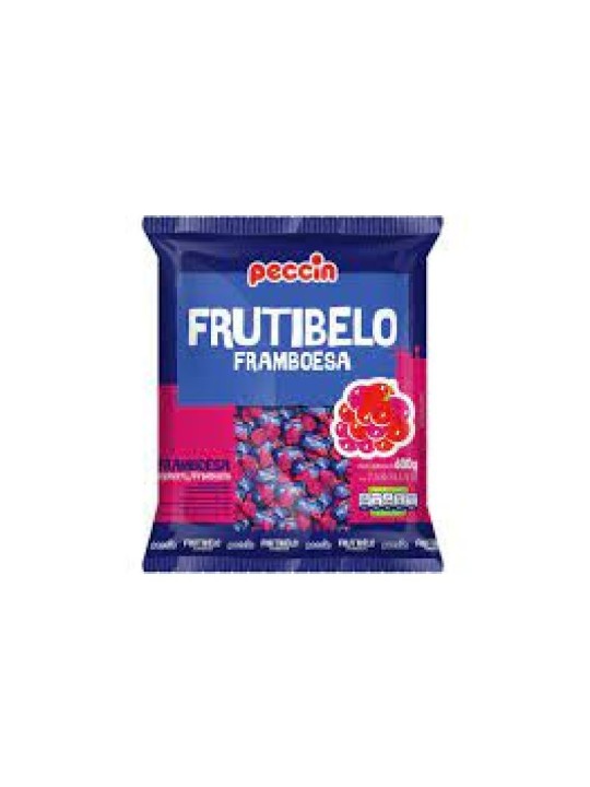 Bala Frutibelo Framboesa 250G Peccin - Pacote