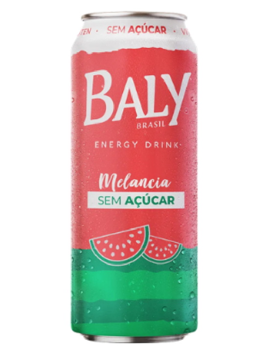 Baly Lata Melancia Sem Açucar 473Ml Baly - Unidade