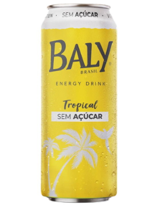 Baly Lata Frutas Tropicais Sem Açucar 473Ml Baly - Unidade