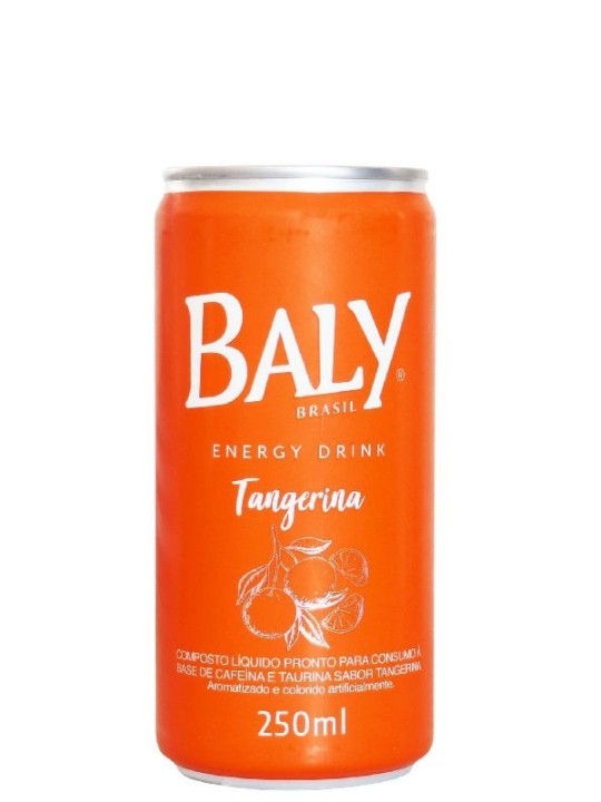 Baly Lata Tangerina 250Ml Baly - Unidade