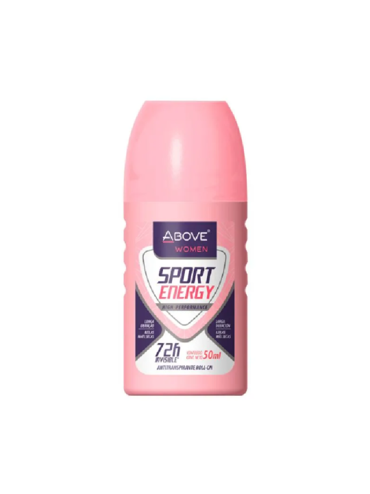 Desodorante Antitranspirante Rollon Mulher Sport Energy 12X50Ml
