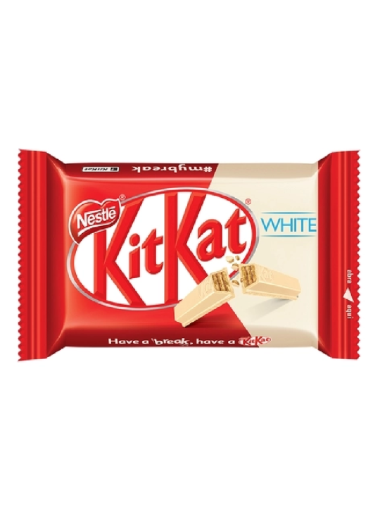 Chocolate Kitkat Branco 41,5Gr Nestle - Unidade