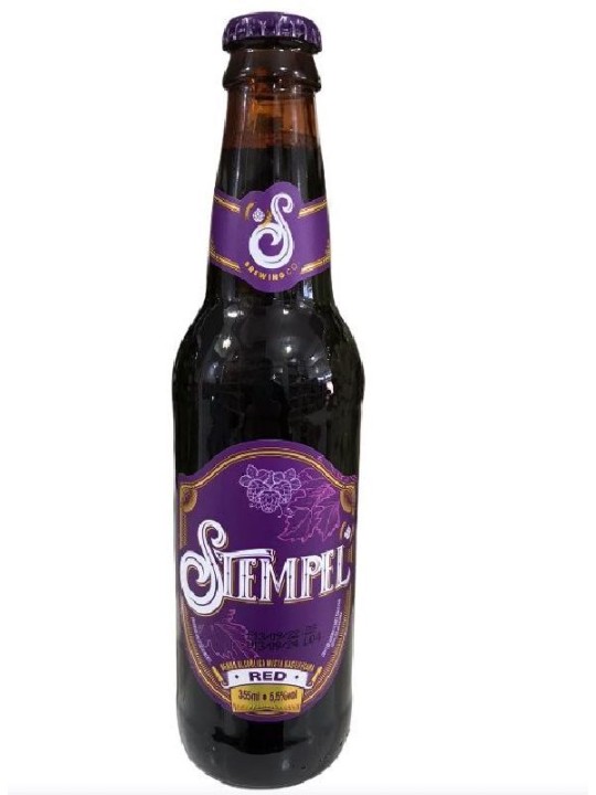 Bebida Alcoolica Chopp Vinho Stempel Red 355Ml Stempel - Unidade