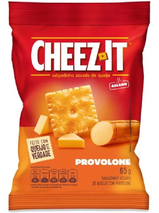 Salgadinho Assado Snack Cheez It Provolone 65Gr Parati - Pacote