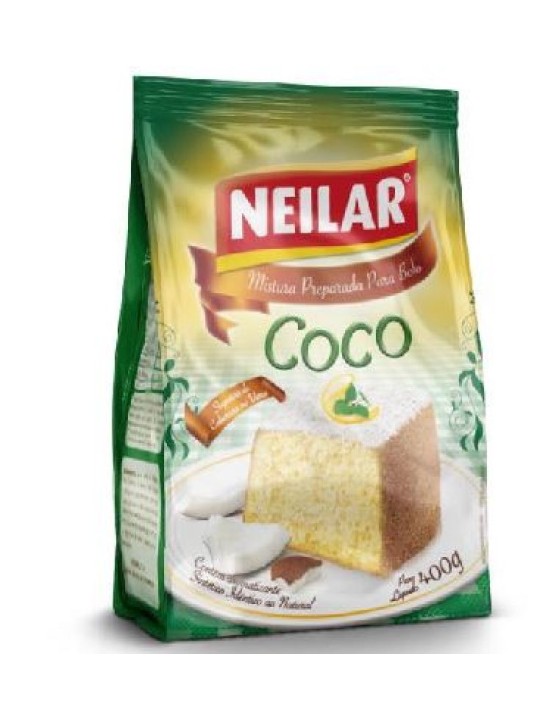 Mistura P/ Bolo 400Gr Coco - Neilar