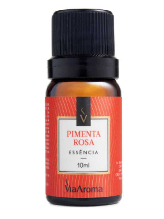Essencia Classica Pimenta Rosa 10Ml Viaaroma - Unidade
