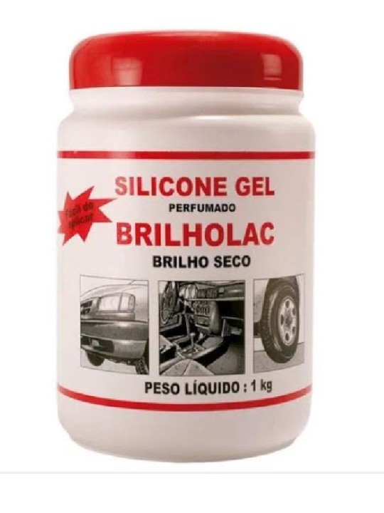 Silicone Gel Tradicional 1Kg Brilholac - Unidade
