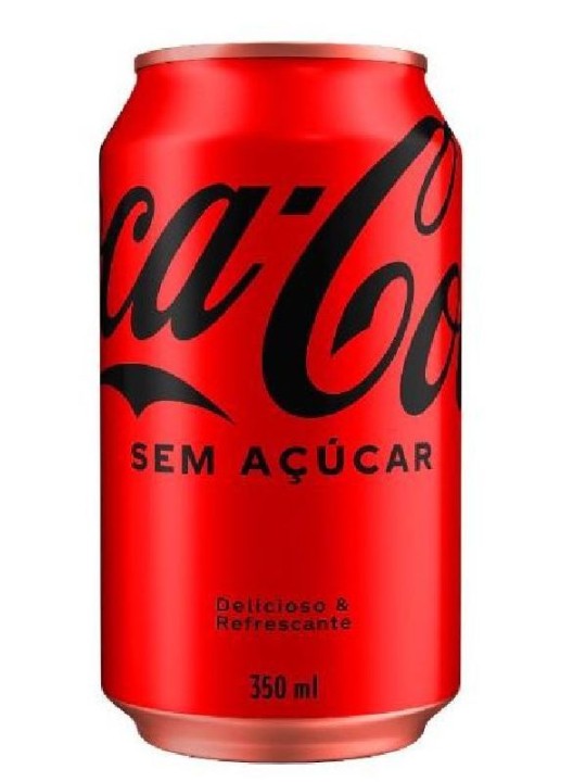 Refrigerante Coca Cola Zero Lata 350Ml - Unidade