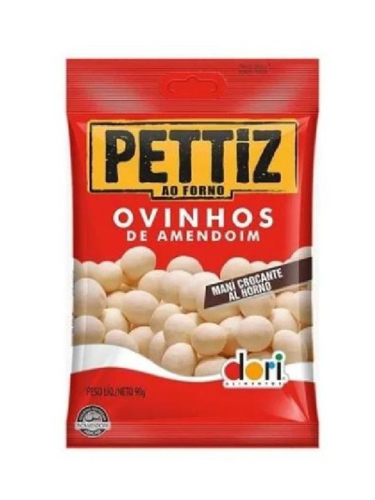 Amendoim Pettiz Ao Forno Ovinhos 90Gr Dori - Pacote