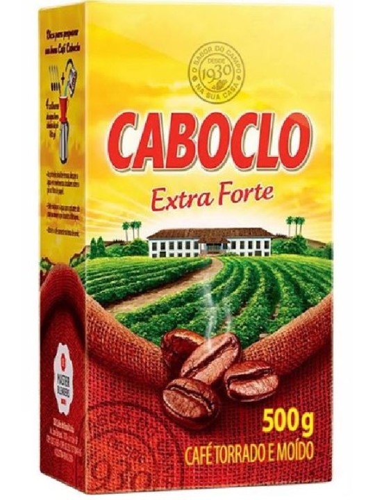 Cafe Caboclo Extra Forte Vacuo 500Gr - Pacote