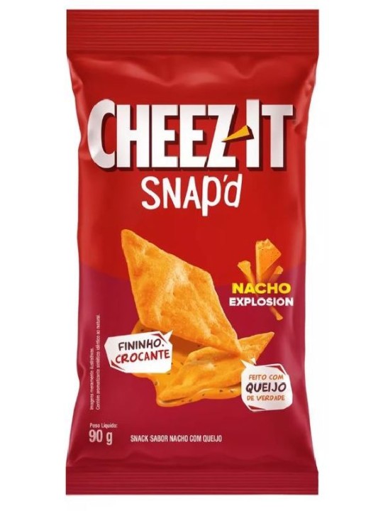 Salgadinho Assado Snack Cheez It Snapd Nacho 90Gr - Pacote