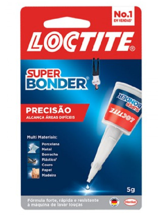 Cola Super Bonder 5Gr Loctite - Unidade