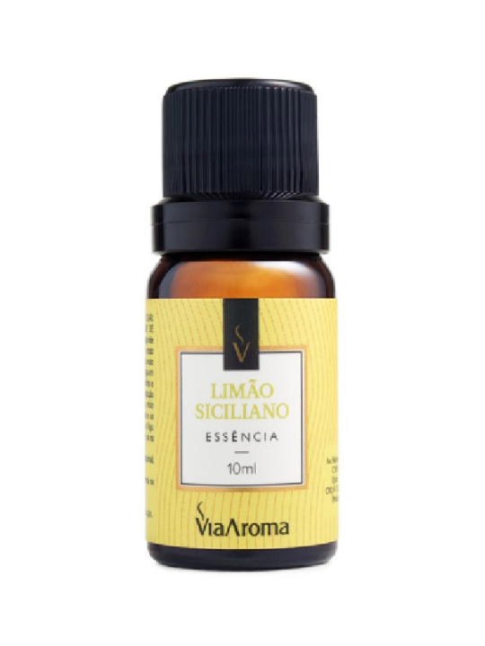 Essencia Classica Limao Siciliano 10Ml Viaaroma - Unidade