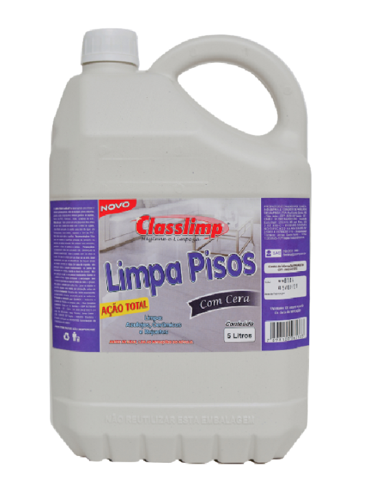 Limpa Pisos C/ Cera 5 Litros Classlimp - Unidade